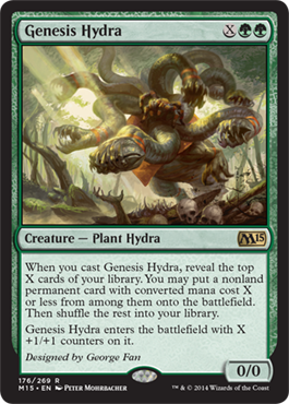 Genesis Hydra (Magic 2015 Core Set) Light Play