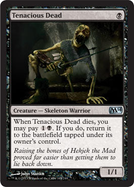 Tenacious Dead (Magic 2014 Core Set) Near Mint Foil