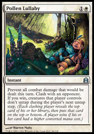 Pollen Lullaby (Commander) Medium Play