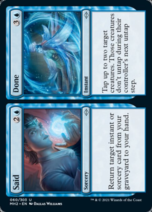 Said / Done (Modern Horizons 2) Near Mint Foil