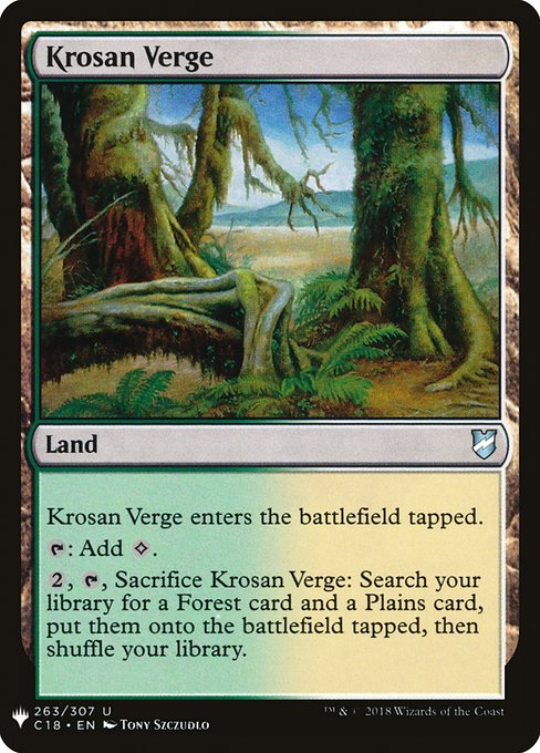 Krosan Verge (Mystery Booster) Near Mint