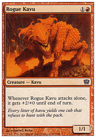 Rogue Kavu (9th Edition) Medium Play