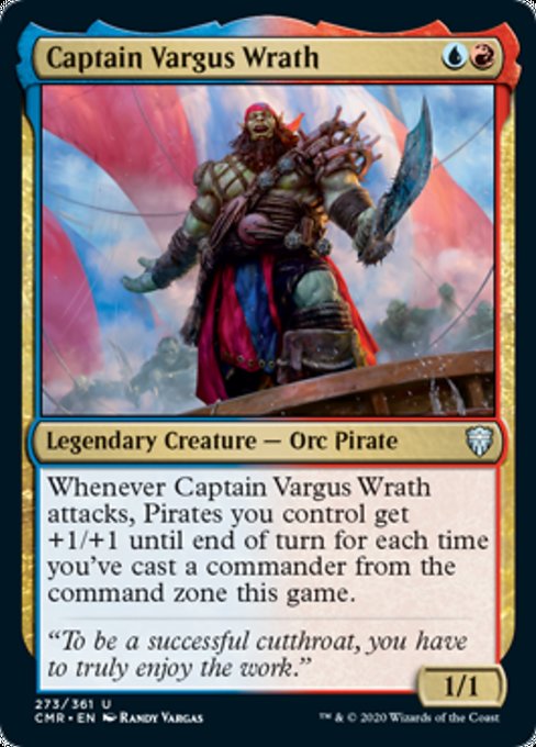 Captain Vargus Wrath (Commander Legends) Near Mint