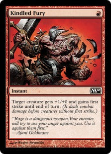 Kindled Fury (Magic 2010 Core Set) Light Play