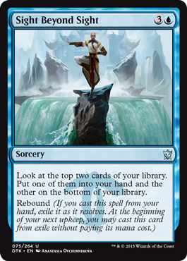 Sight Beyond Sight (Dragons of Tarkir) Near Mint