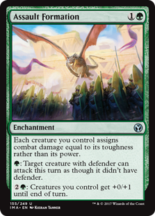 Assault Formation (Iconic Masters) Medium Play Foil