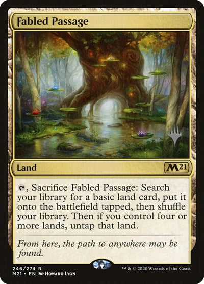 Fabled Passage (Promo Pack: Core Set 2021) Medium Play