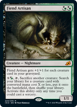Fiend Artisan (Ikoria: Lair of Behemoths) Light Play