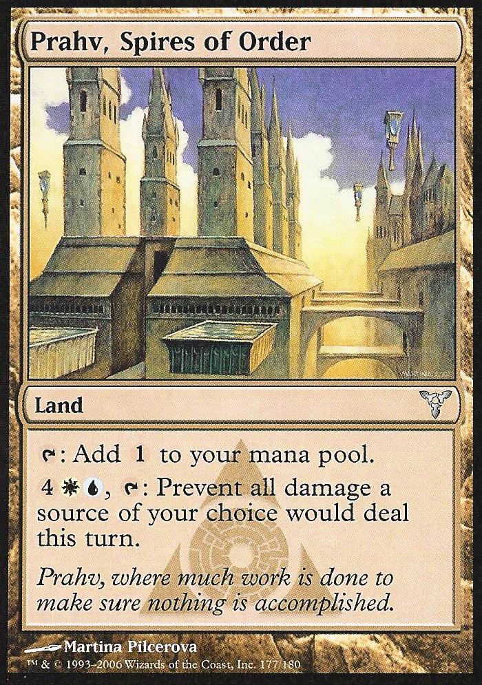 Prahv, Spires of Order (Dissension) Heavy Play