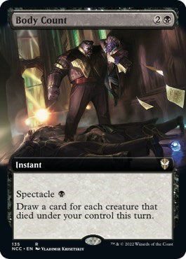 Body Count (Extended Art) (Commander: Streets of New Capenna) Near Mint