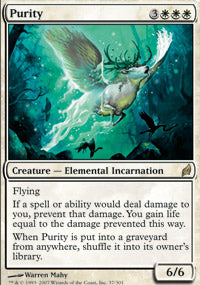 Purity (Lorwyn) Medium Play Foil