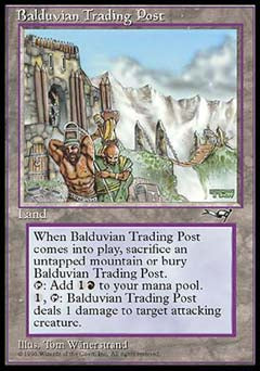 Balduvian Trading Post (Alliances) Medium Play
