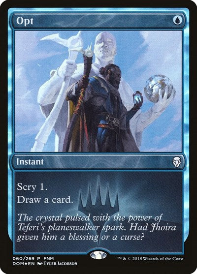 Opt (Promos: FNM) Near Mint Foil