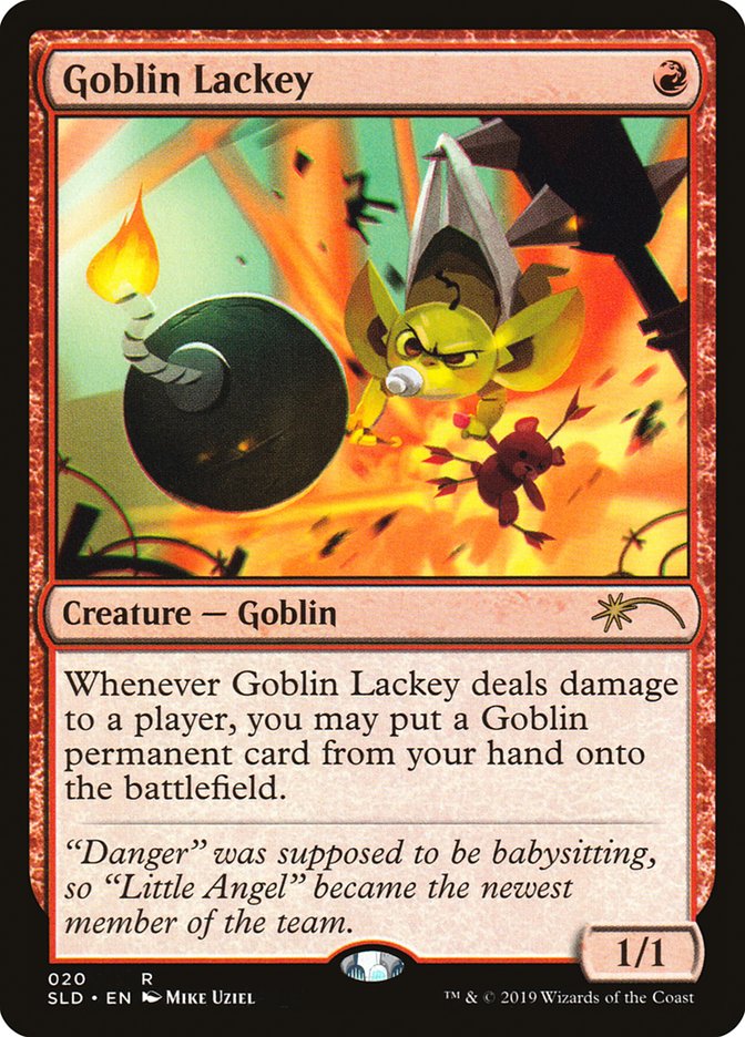 Goblin Lackey (Secret Lair) Near Mint