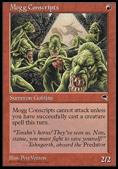Mogg Conscripts (Tempest) Medium Play