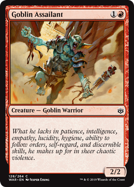 Goblin Assailant (War of the Spark) Near Mint