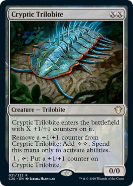 Cryptic Trilobite (Commander 2020 Ikoria) Near Mint