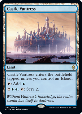 Castle Vantress (Throne of Eldraine) Medium Play Foil