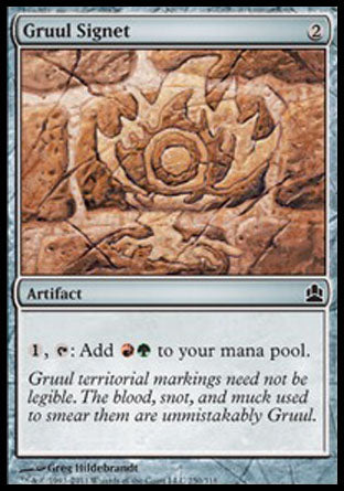 Gruul Signet (Commander) Light Play