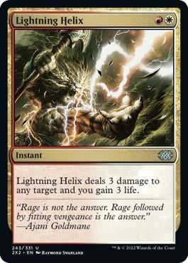 Lightning Helix (Double Masters 2022) Near Mint