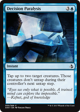 Decision Paralysis (Amonkhet) Medium Play
