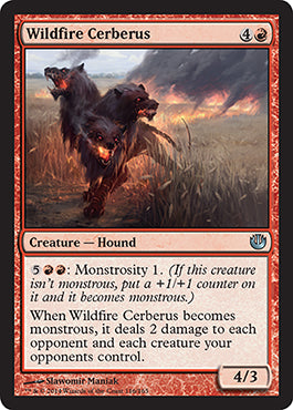 Wildfire Cerberus (Journey into Nyx) Near Mint