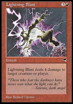 Lightning Blast (Tempest) Medium Play