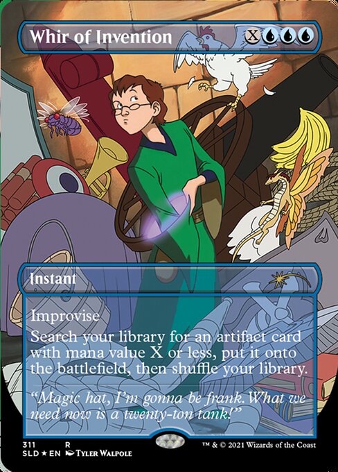 Whir of Invention (Secret Lair) Light Play Foil