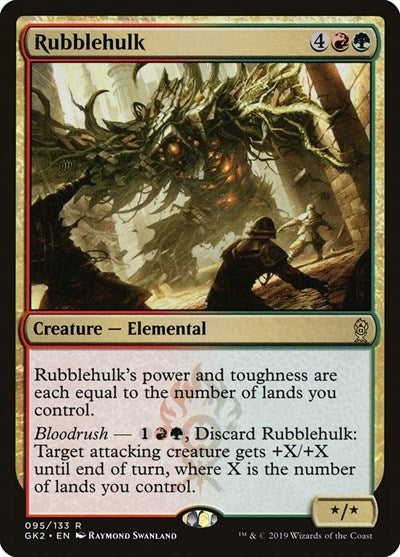 Rubblehulk (Ravnica Allegiance: Guild Kits) Light Play