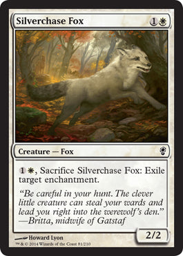 Silverchase Fox (Conspiracy) Near Mint