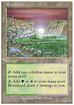 Brushland (Classic 6th Edition) Medium Play