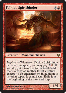 Felhide Spiritbinder (Born of the Gods) Medium Play
