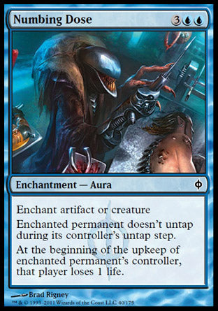 Numbing Dose (New Phyrexia) Medium Play
