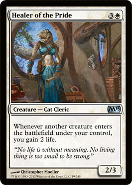 Healer of the Pride (Magic 2013 Core Set) Medium Play