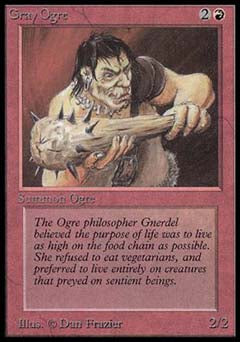 Gray Ogre (Beta) Medium Play