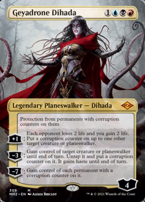 Geyadrone Dihada (Borderless) (Modern Horizons 2) Near Mint