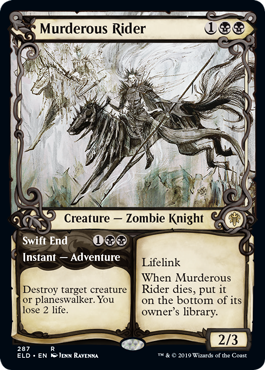 Murderous Rider (Showcase) (Throne of Eldraine) Near Mint