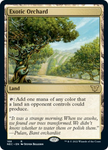 Exotic Orchard (Commander: Kamigawa: Neon Dynasty) Near Mint