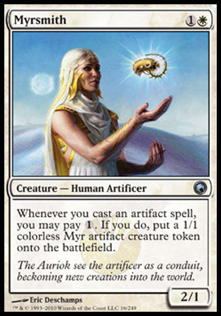 Myrsmith (Scars of Mirrodin) Light Play
