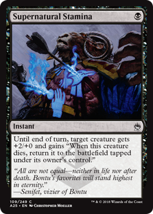 Supernatural Stamina (Masters 25) Near Mint