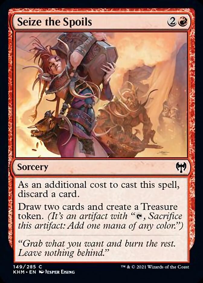Seize the Spoils (Kaldheim) Medium Play