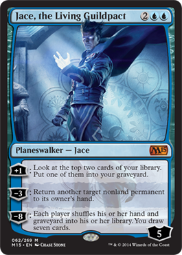 Jace, the Living Guildpact (Magic 2015 Core Set) Light Play
