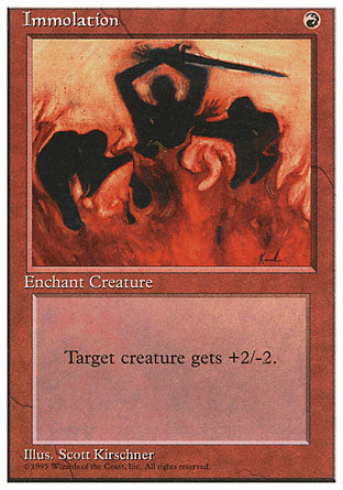 Immolation (4th Edition) Near Mint