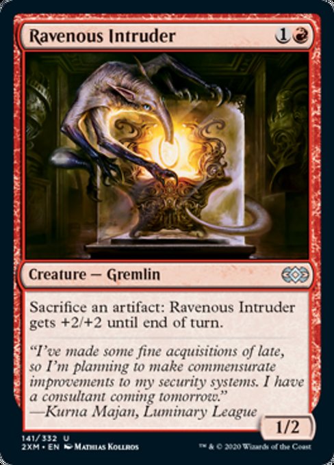 Ravenous Intruder (Double Masters) Near Mint Foil