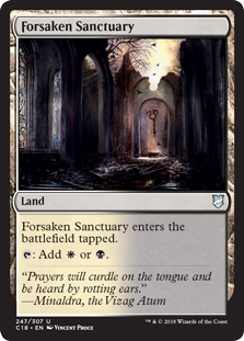 Forsaken Sanctuary (Commander 2018) Near Mint