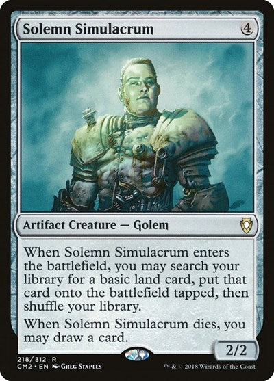 Solemn Simulacrum (218) (Commander Anthology Volume II) Near Mint