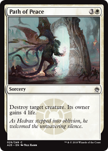 Path of Peace (Masters 25) Near Mint Foil
