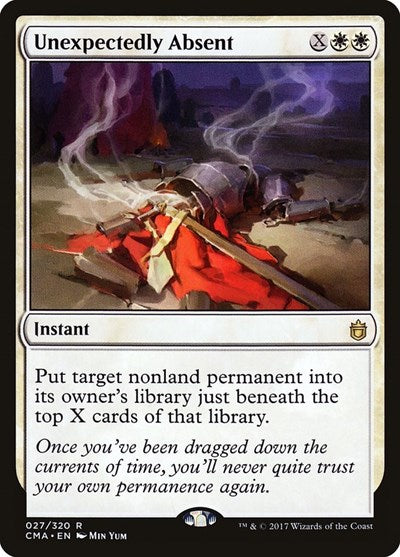 Unexpectedly Absent (Commander Anthology) Near Mint