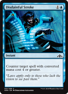 Disdainful Stroke (Guilds of Ravnica) Medium Play