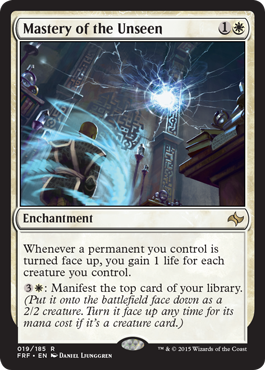 Mastery of the Unseen (Fate Reforged) Light Play